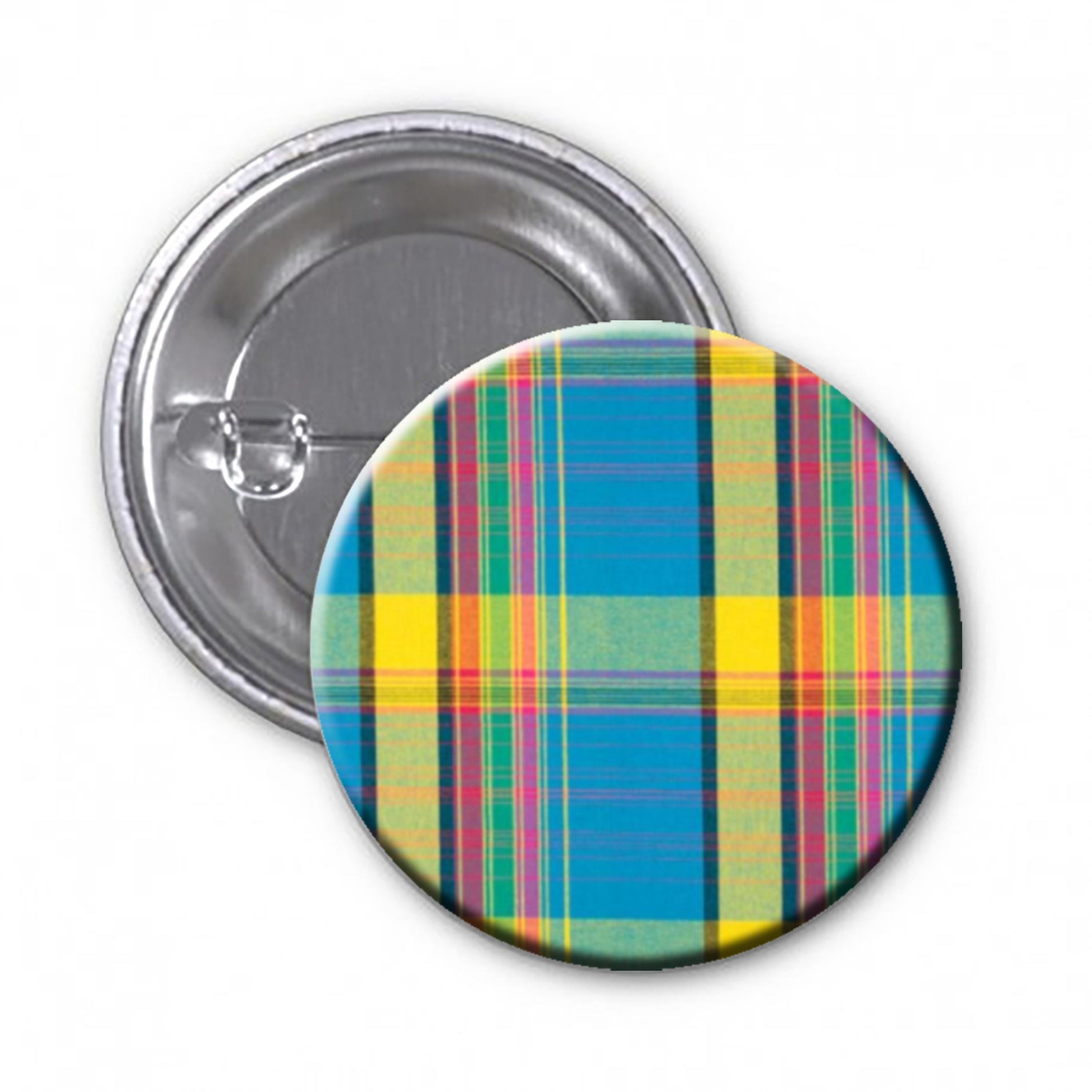 Blue madras Emblem badge