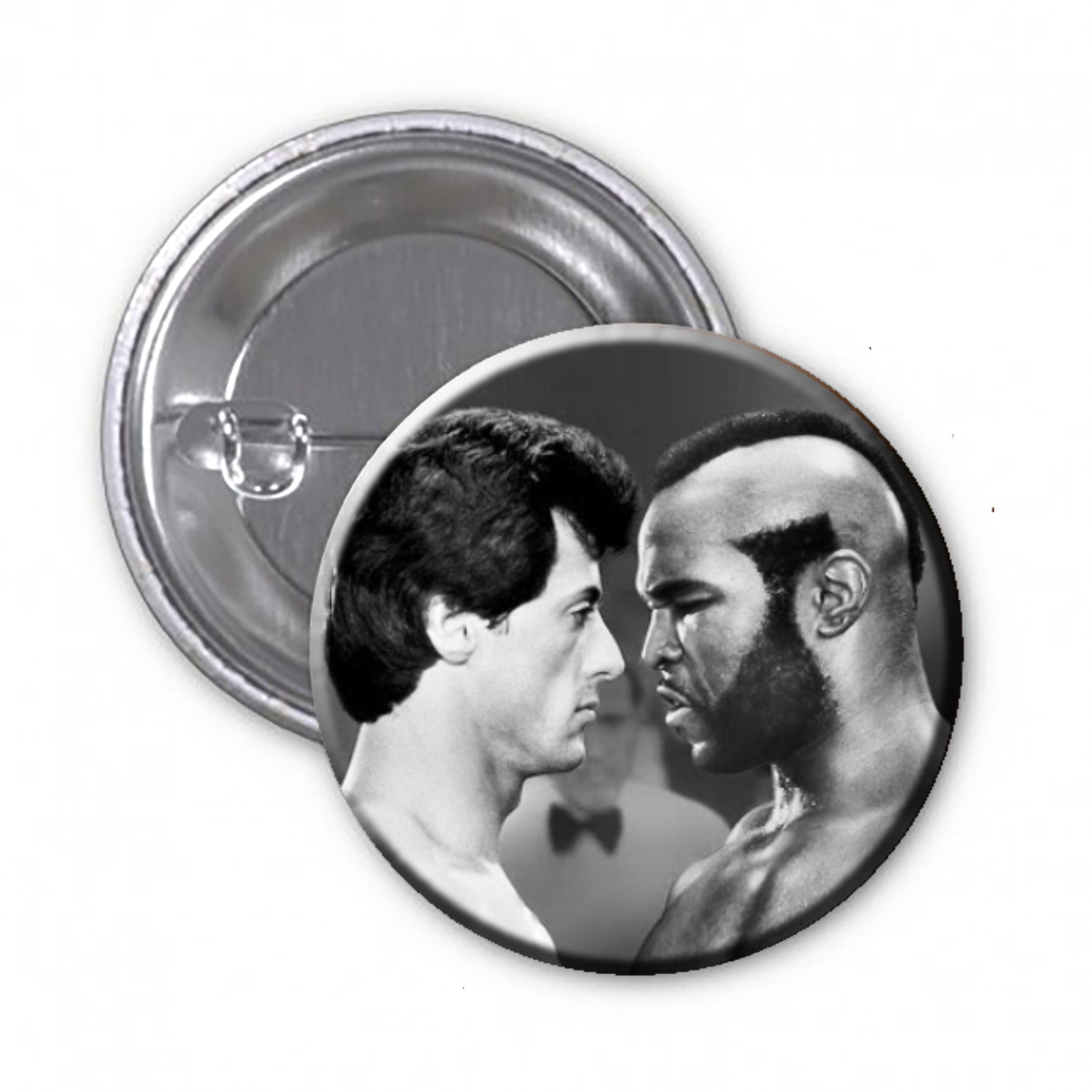 Rocky vs Clubber Lang Emblem badge
